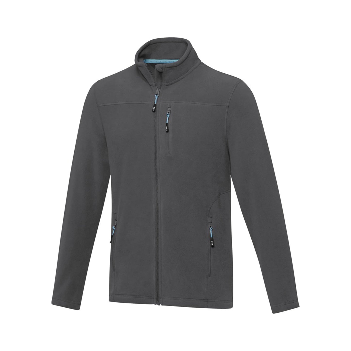 Men's GRS Recycled Full Zip Fleece Jacket Fleeces & Jackets The Ethical Gift Box (DEV SITE) Storm Grey XS
