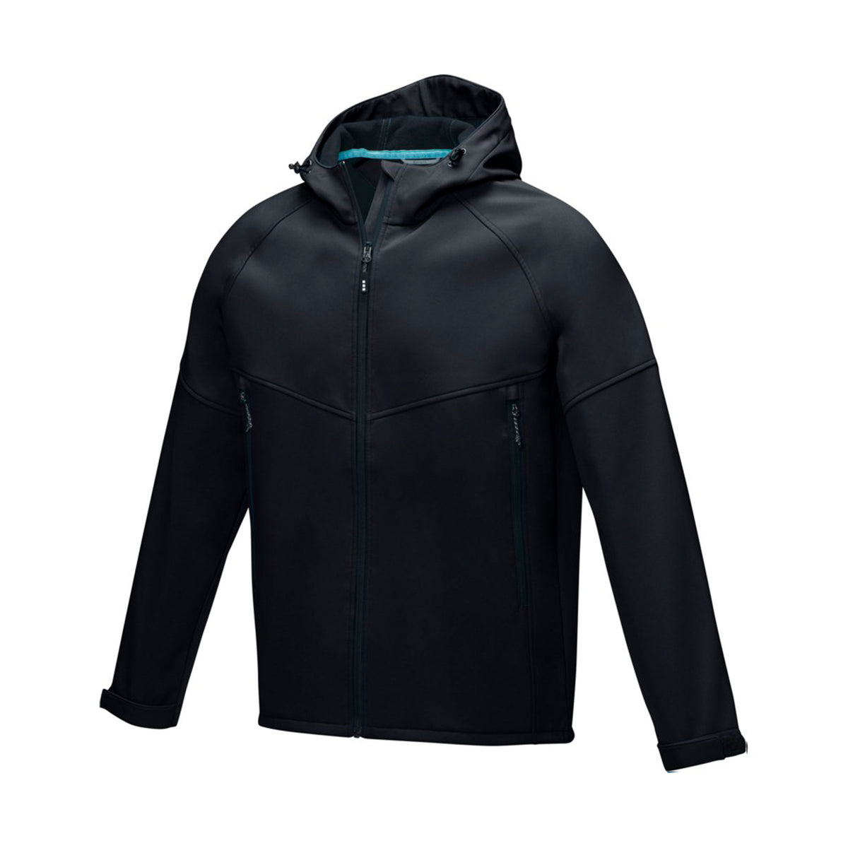 Men's GRS Recycled Softshell Jacket Fleeces & Jackets The Ethical Gift Box (DEV SITE) Black XS