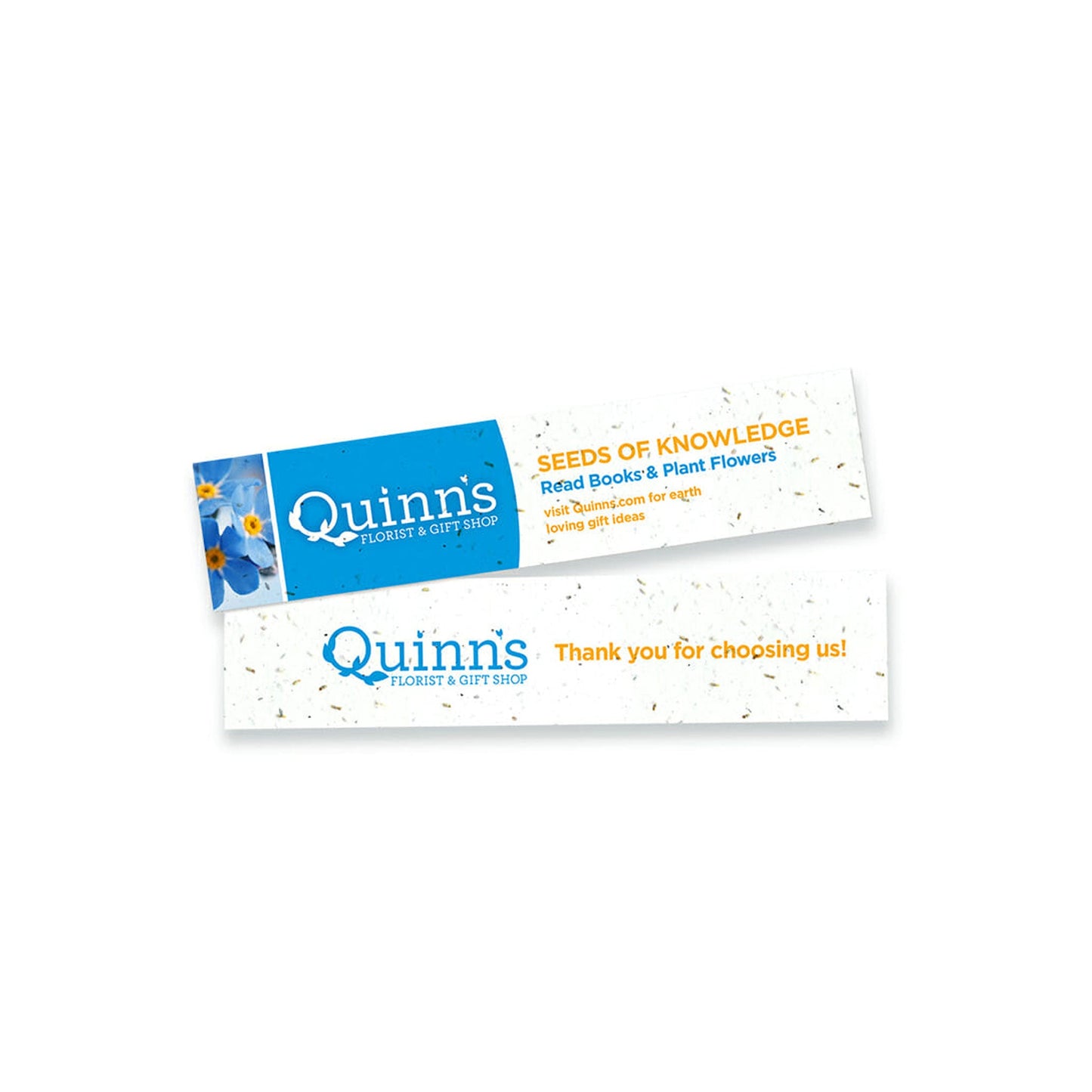 Seedpaper Bookmark Promotional The Ethical Gift Box (DEV SITE)