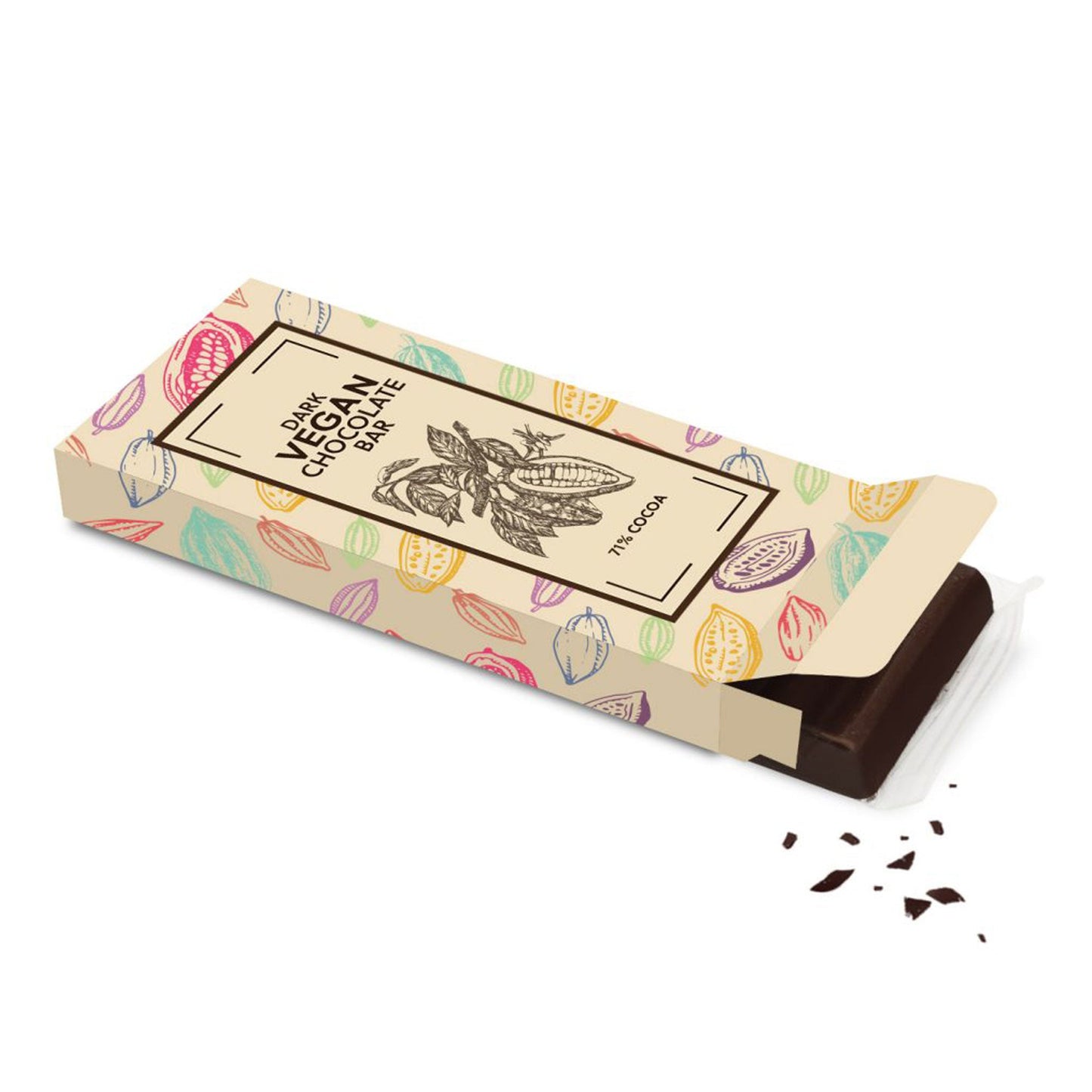 Dark Chocolate 71% Cocoa - 60g Confectionery The Ethical Gift Box (DEV SITE)