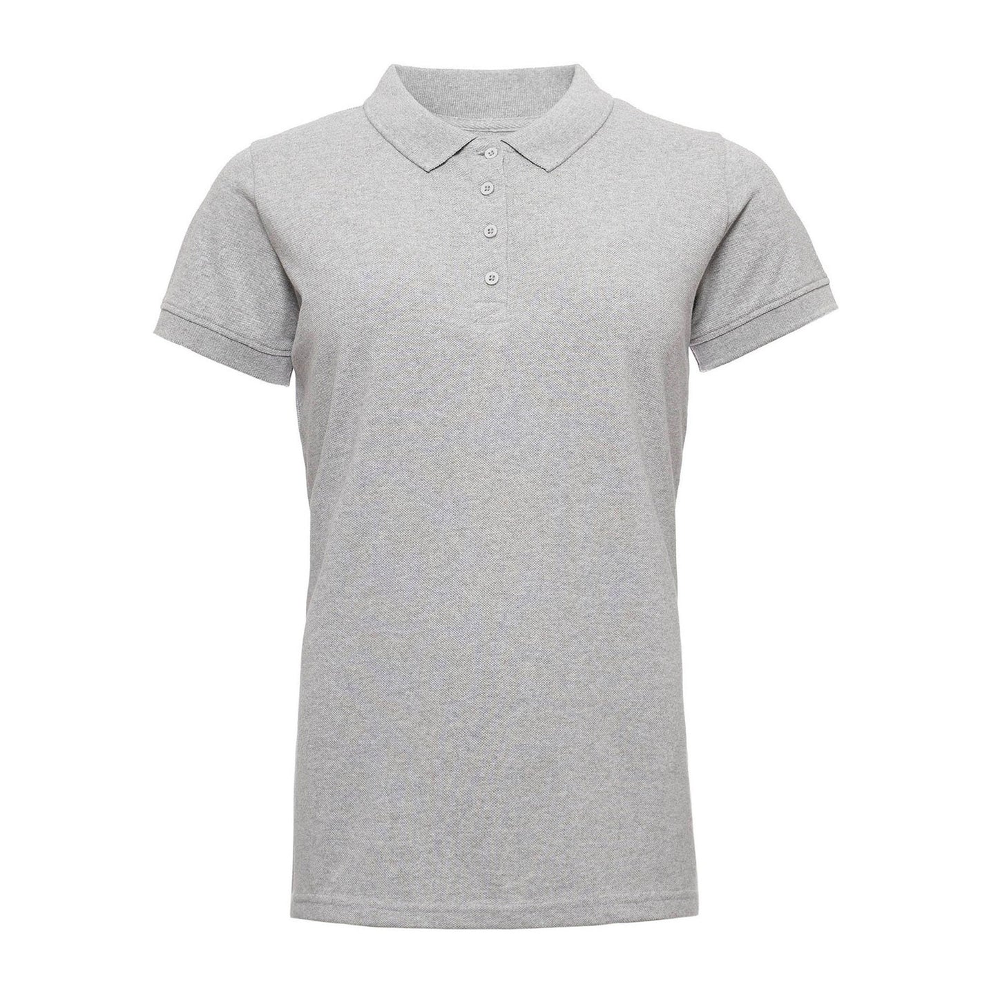Pure Waste Womens Pique Polo Tops & Tees The Ethical Gift Box (DEV SITE) Grey Melange XS