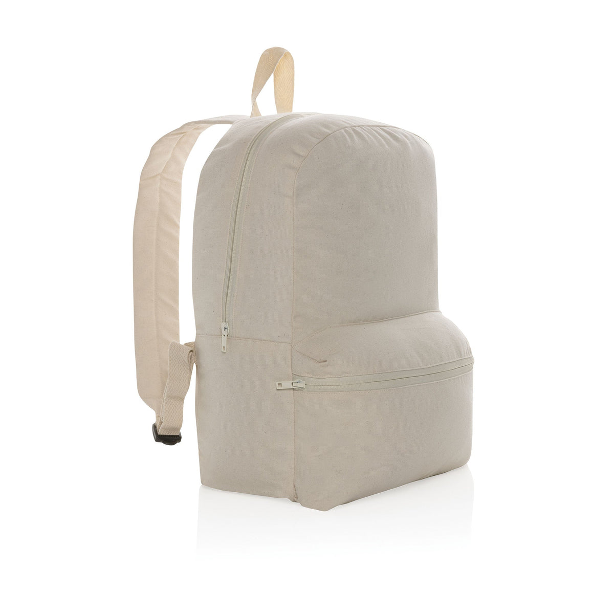 Recycled Canvas Undyed Backpack Bags The Ethical Gift Box (DEV SITE) Off White