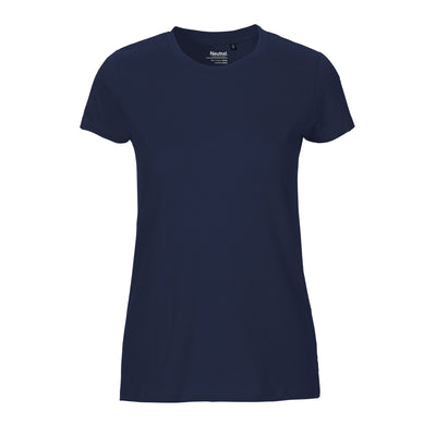 Womens Fit Organic Cotton T-Shirt Tops & Tees The Ethical Gift Box (DEV SITE) Navy XS 
