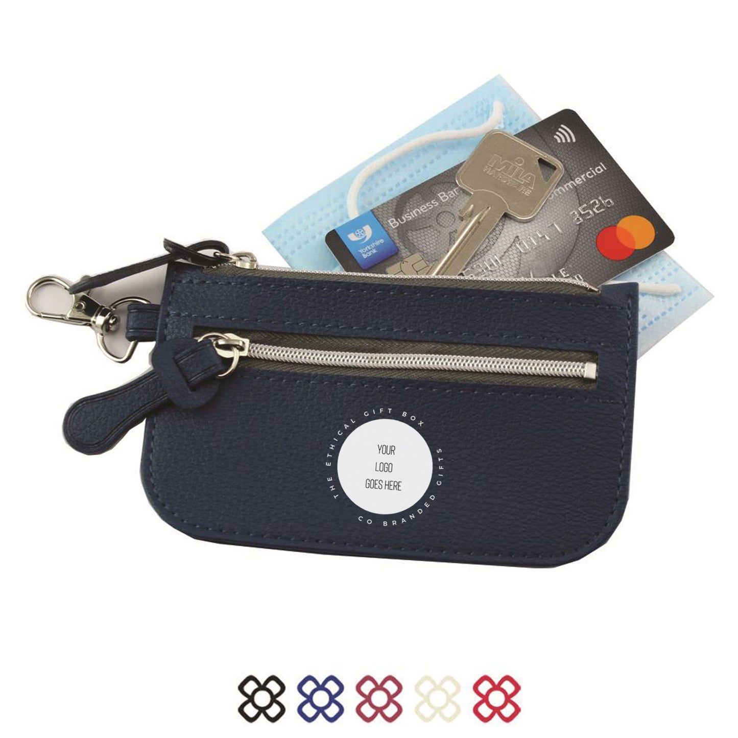 Como Mini Zipped Pouch with Bag Clip Accessories The Ethical Gift Box (DEV SITE)