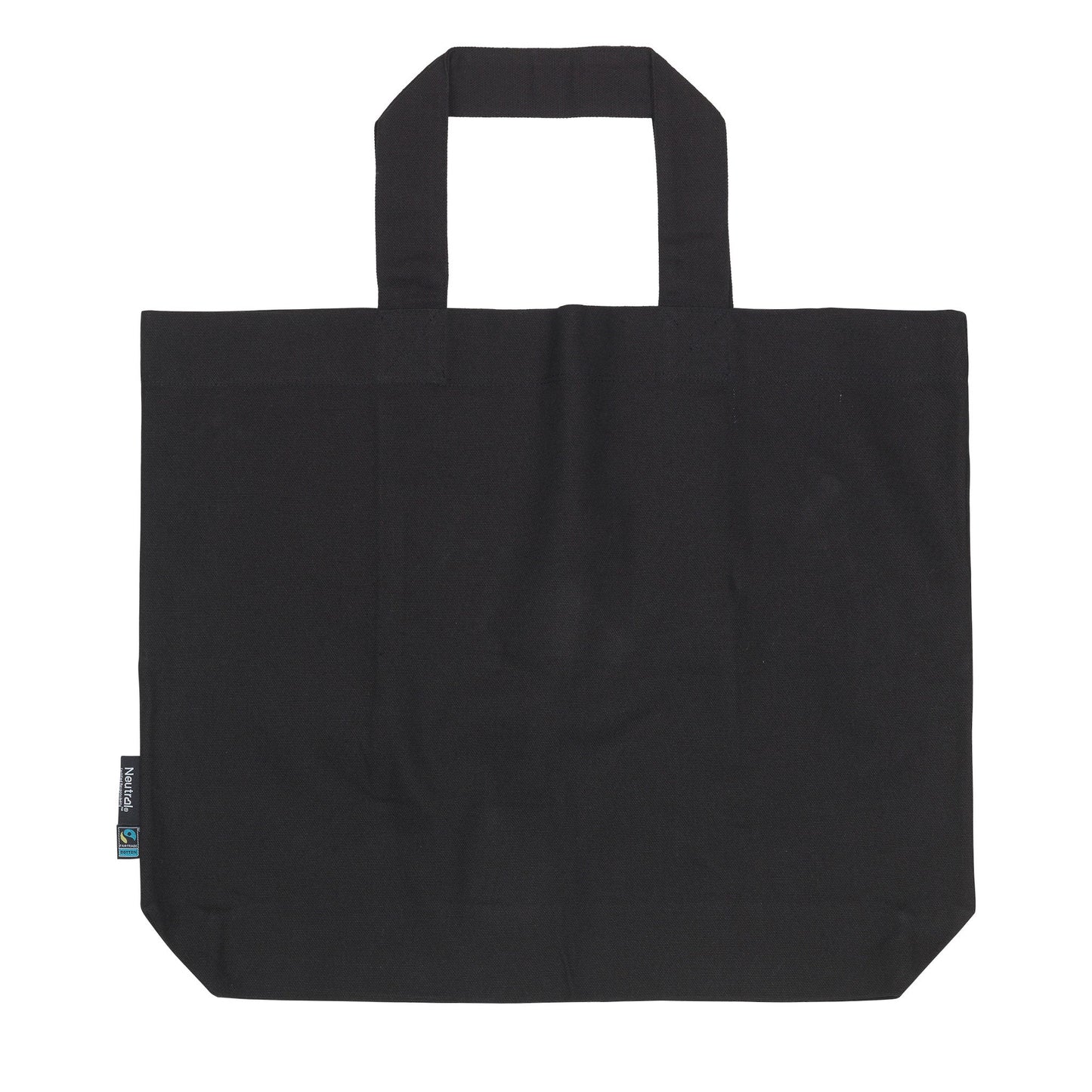 Organic Cotton Panama Bag Bags The Ethical Gift Box (DEV SITE) Black