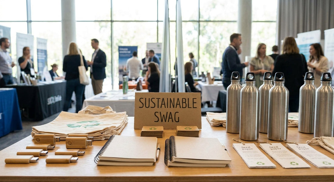 Eco-friendly promotional merchandise for trade shows