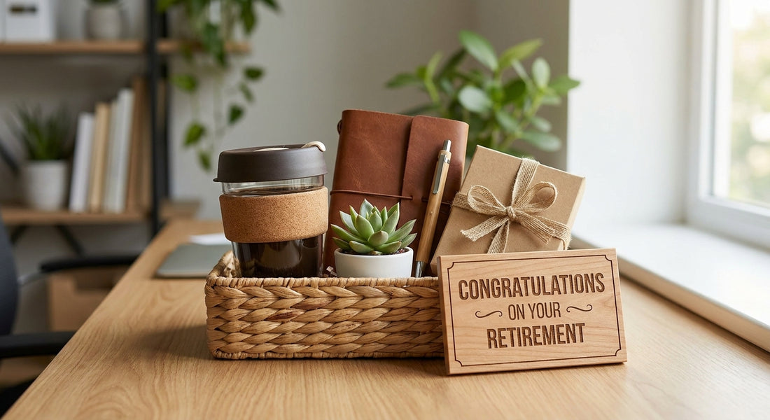 Sustainable corporate gifts for employee retirement