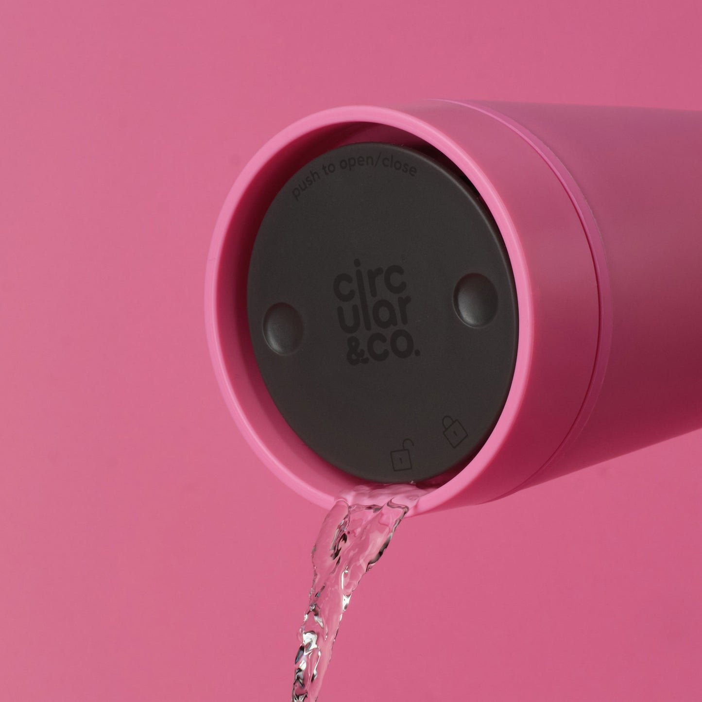 Circular Cup - Made From: Bubblegum - 8oz Cup