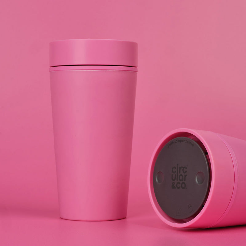 Circular Cup - Made From: Bubblegum - 12oz Cup