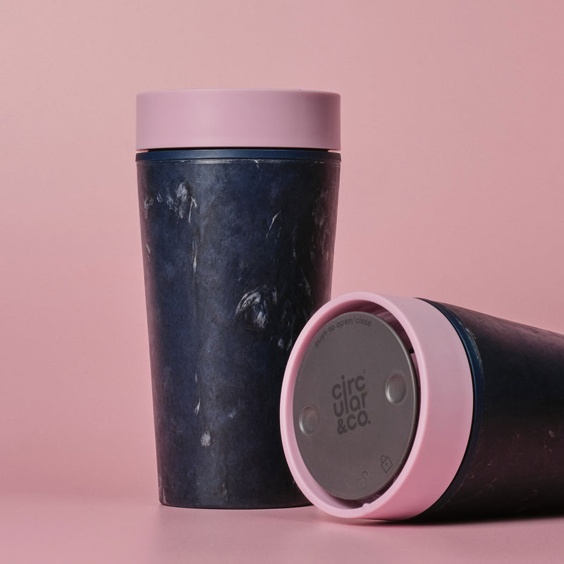 Circular Cup Made From: Recycled Fabric - 12oz Cup