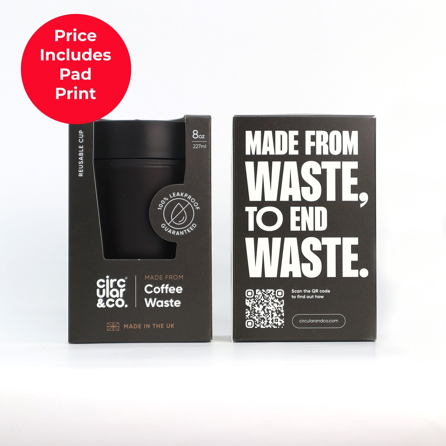 Circular Cup - Made From Coffee Waste - 8oz