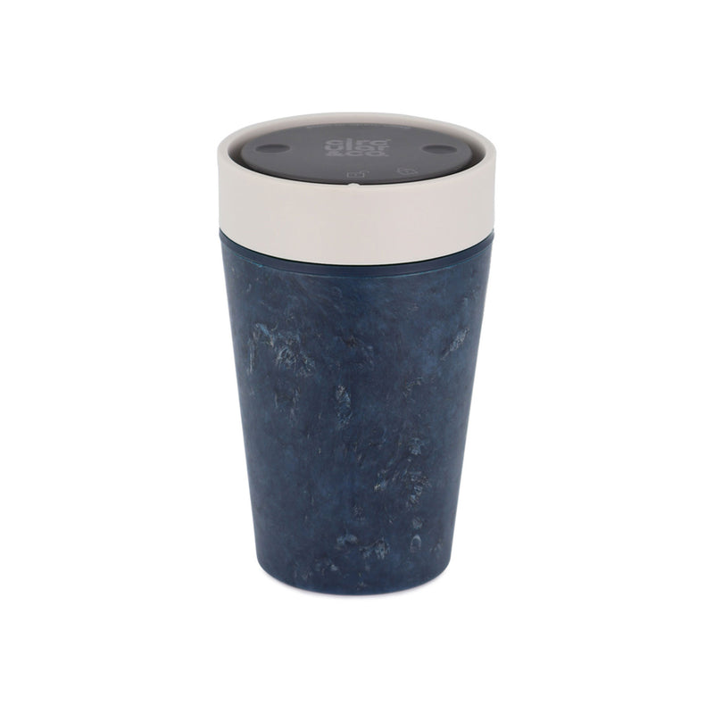 Circular Cup, UK-manufactured 8oz reusable cup made from recycled fabric waste