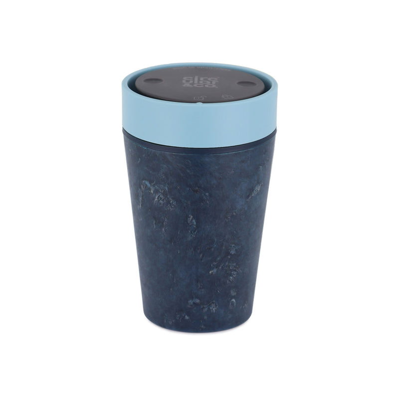 Circular Cup, UK-manufactured 8oz reusable cup made from recycled fabric waste