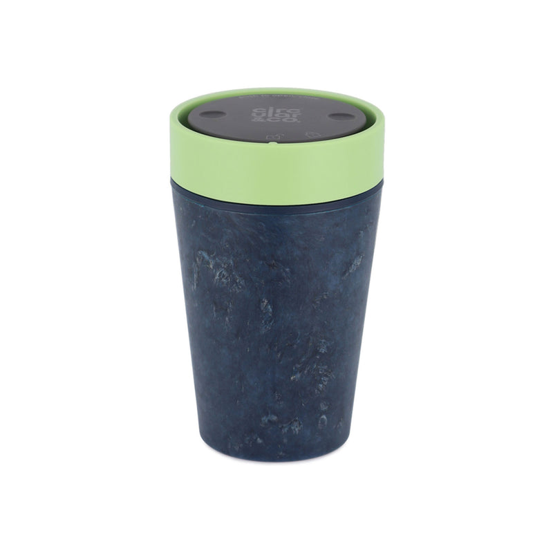 Circular Cup, UK-manufactured 8oz reusable cup made from recycled fabric waste