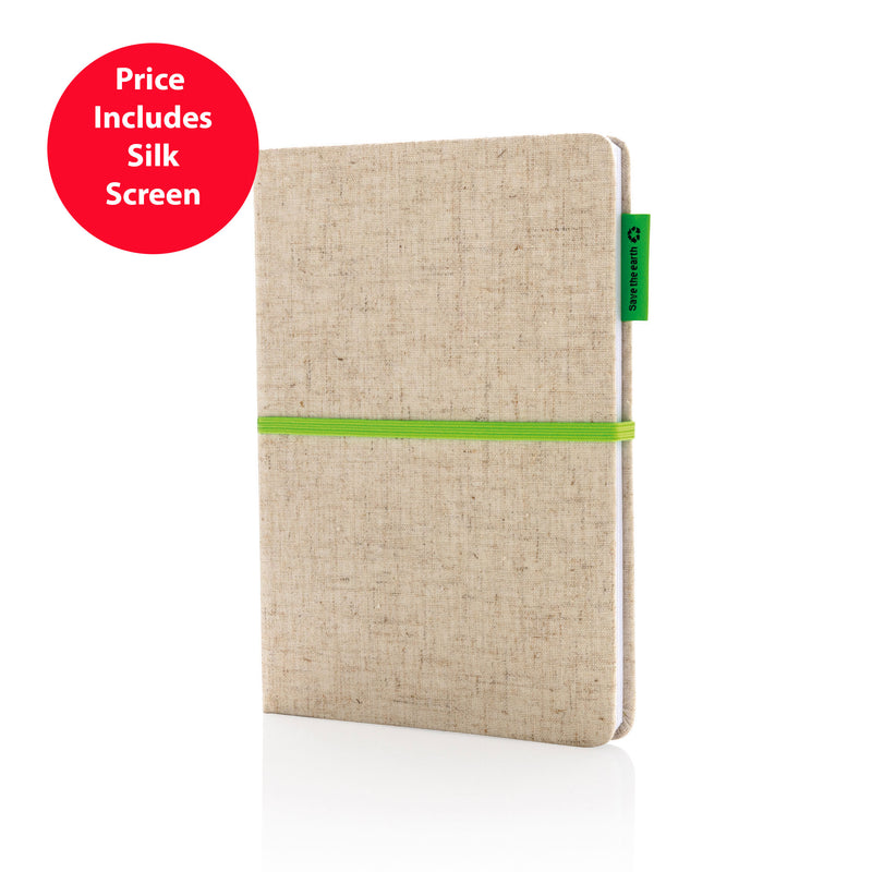 A5 Jute Notebook