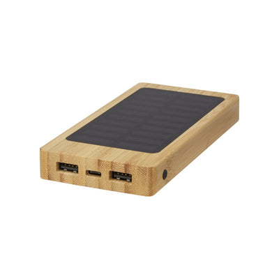 Alata Bamboo Solar Powerbank 8000mAh Tech The Ethical Gift Box (DEV SITE)   