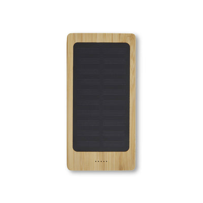 Alata Bamboo Solar Powerbank 8000mAh Tech The Ethical Gift Box (DEV SITE)   