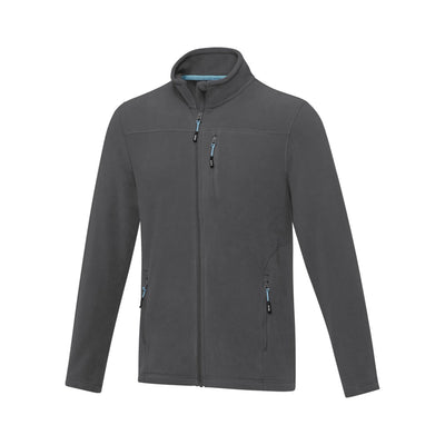 Men's GRS Recycled Full Zip Fleece Jacket Fleeces & Jackets The Ethical Gift Box (DEV SITE) Storm Grey XS 
