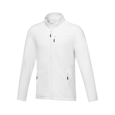 Men's GRS Recycled Full Zip Fleece Jacket Fleeces & Jackets The Ethical Gift Box (DEV SITE) White XS 
