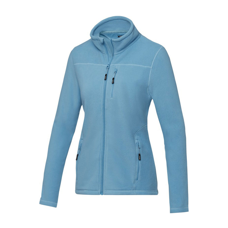 Ladies GRS Recycled Full Zip Fleece Jacket Fleeces & Jackets The Ethical Gift Box (DEV SITE) Blue XS 