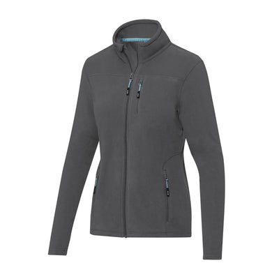 Ladies GRS Recycled Full Zip Fleece Jacket Fleeces & Jackets The Ethical Gift Box (DEV SITE) Storm Grey XS 
