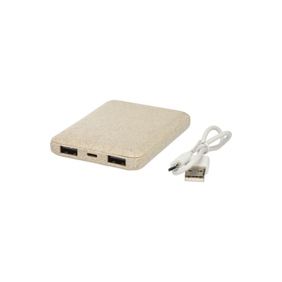 Asama Wheat Straw Powerbank 5000mAh Tech The Ethical Gift Box (DEV SITE)   