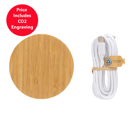 Bamboo 15W Wireless Charger