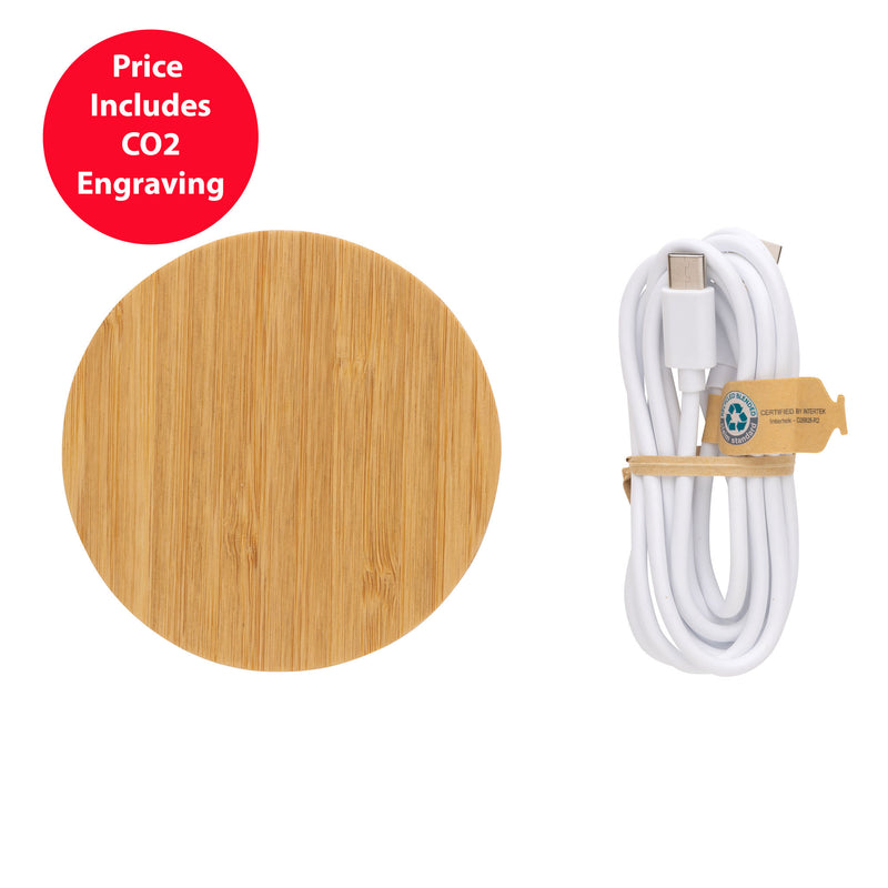 Bamboo 15W Wireless Charger