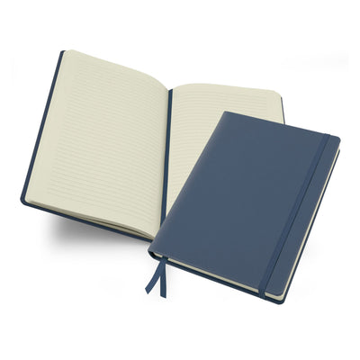 Belluno Wellbeing Journal With Elastic Strap Notebooks & Pens The Ethical Gift Box (DEV SITE) Mid Blue  
