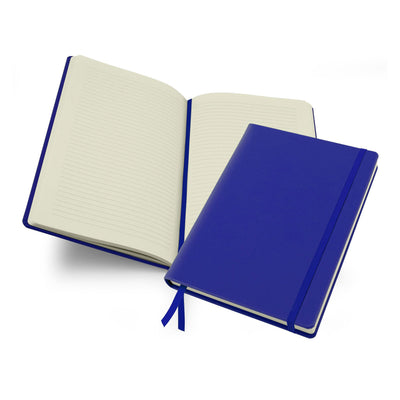 Belluno Wellbeing Journal With Elastic Strap Notebooks & Pens The Ethical Gift Box (DEV SITE) Reflex Blue  