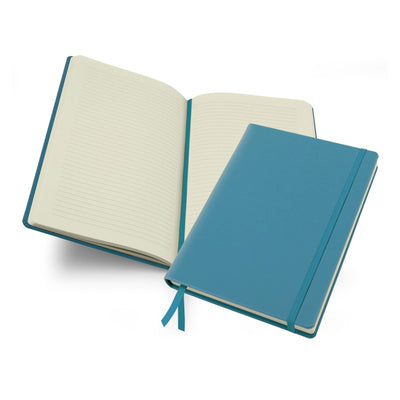 Belluno Wellbeing Journal With Elastic Strap Notebooks & Pens The Ethical Gift Box (DEV SITE) Turquoise  