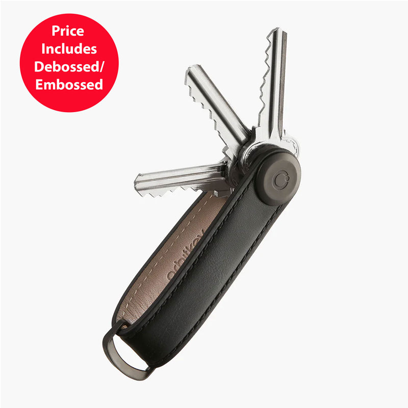 Orbit Key Key Organiser - Leather