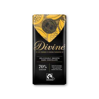 Divine Chocolate 90g Confectionery The Ethical Gift Box (DEV SITE) Dark Chocolate  