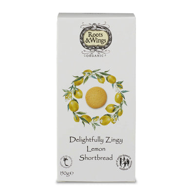 Delightfully Zingy Lemon Biscuits (150g) Grab & Go Roots & Wings   