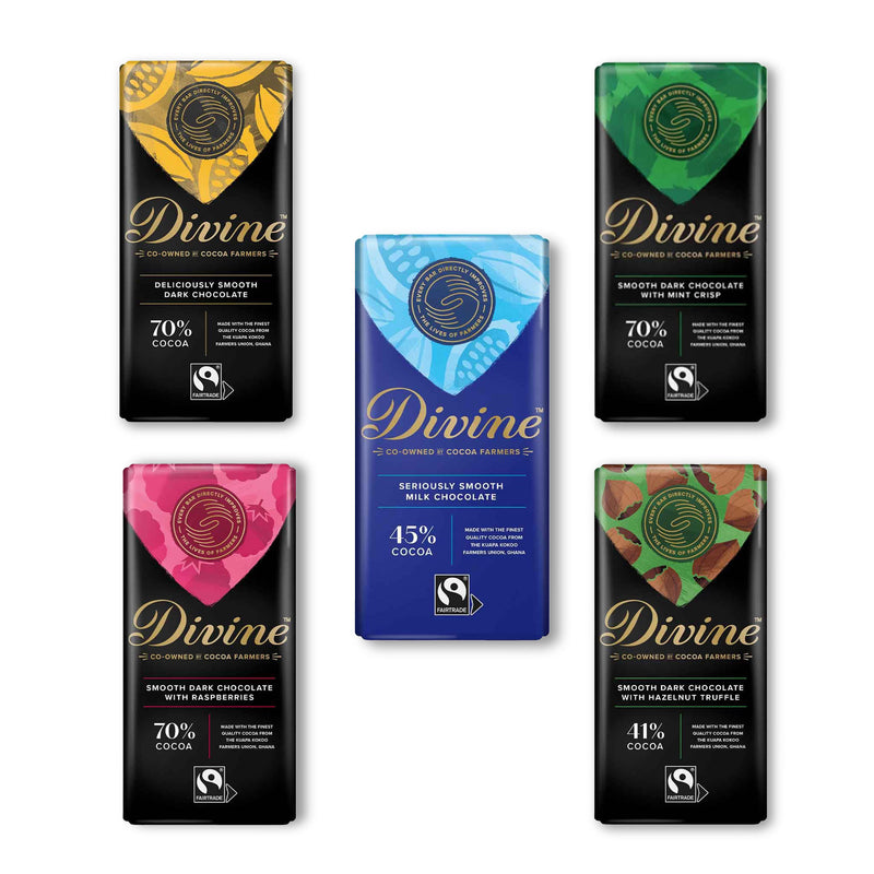 Divine Chocolate 90g Confectionery The Ethical Gift Box (DEV SITE)   