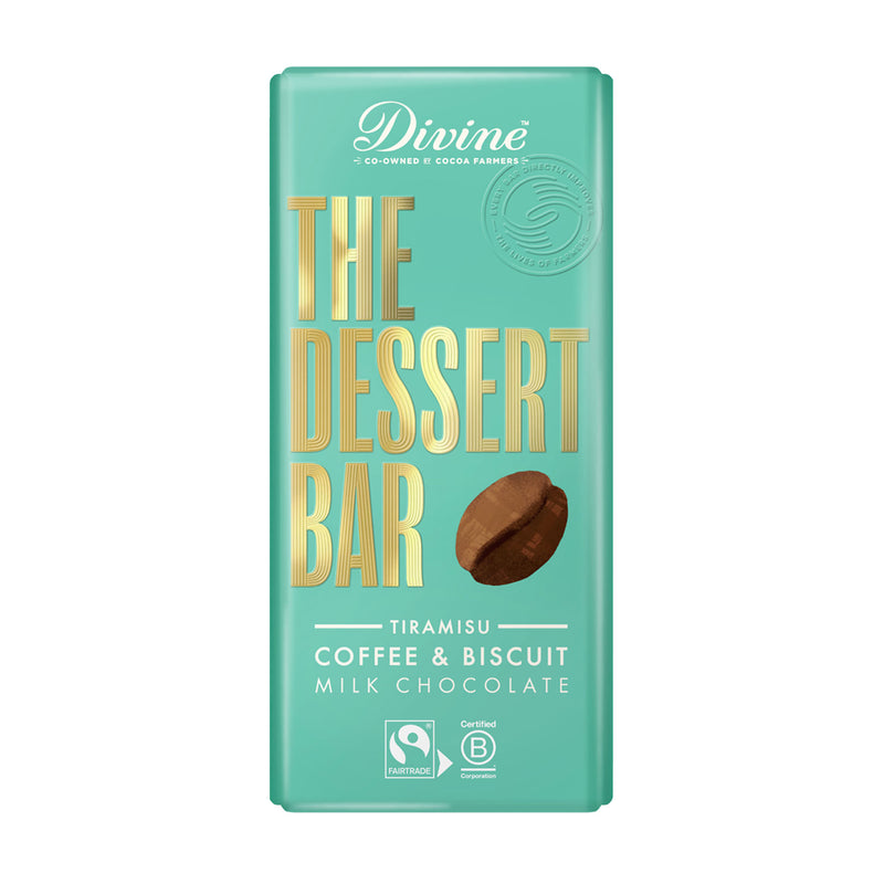 Divine Chocolate Dessert Bar 180g
