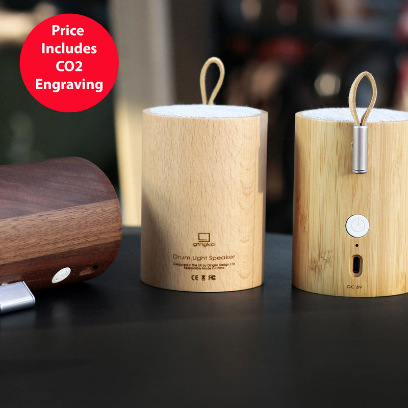 Drum Light Bluetooth Speaker