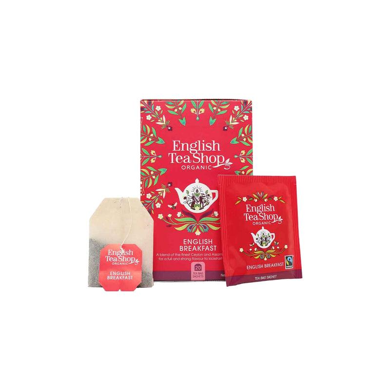 Fairtrade English Breakfast 20 Sachets Hot Drinks The Ethical Gift Box (DEV SITE)   