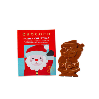 47% Milk Chocolate Santa Shape 45g