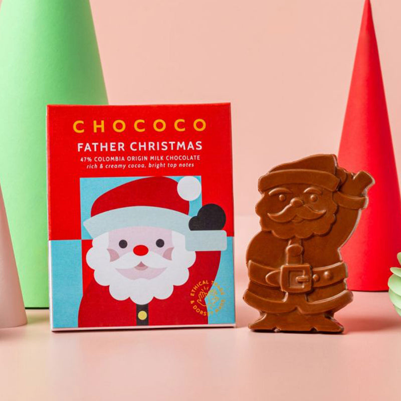 47% Milk Chocolate Santa Shape 45g