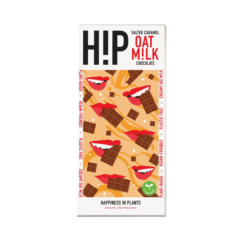 H!P Oat Milk Chocolate Bar 70g