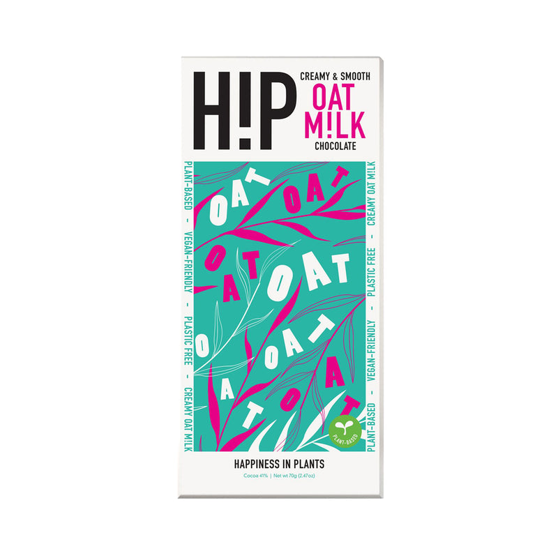 H!P Oat Milk Chocolate Bar 70g