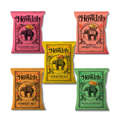 Howdah Indian Snacks 150g Snacks & Nibbles The Ethical Gift Box (DEV SITE)   