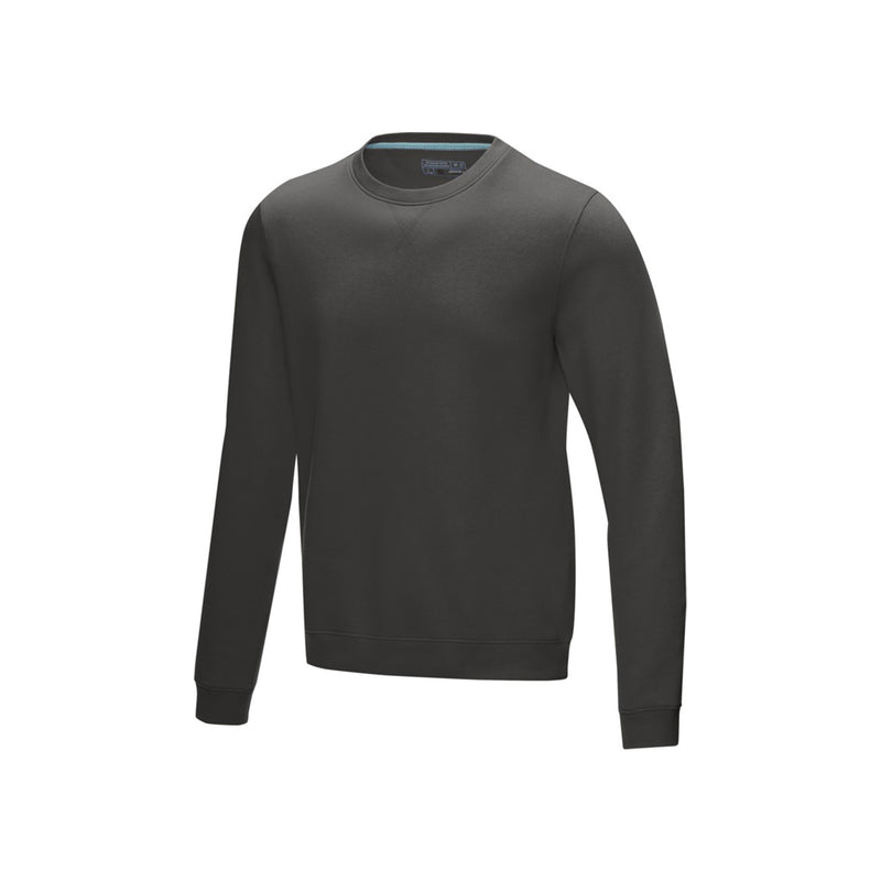 Men’s GOTS Organic GRS Recycled Crewneck Sweater Tops & Tees The Ethical Gift Box (DEV SITE) Storm Grey XS 