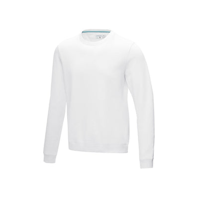 Men’s GOTS Organic GRS Recycled Crewneck Sweater Tops & Tees The Ethical Gift Box (DEV SITE) White XS 