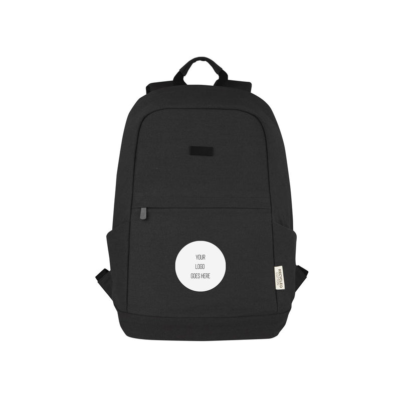 GRS Recycled Canvas Anti-Theft Laptop Backpack 18L Bags The Ethical Gift Box (DEV SITE)   