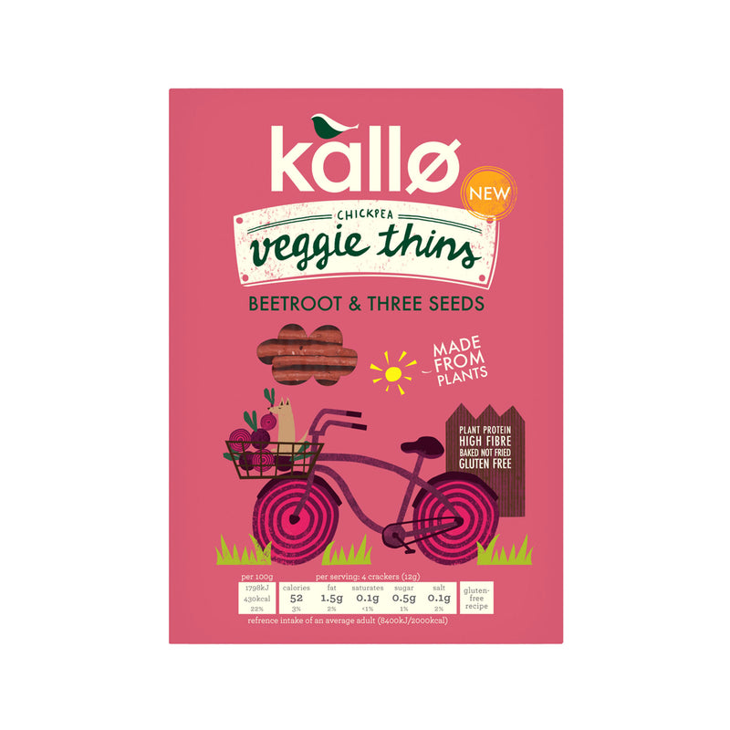Kallo Veggie Thins 100g