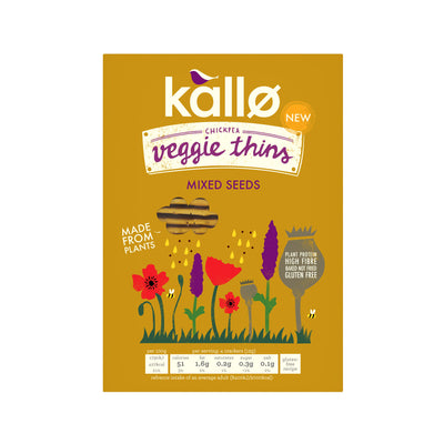 Kallo Veggie Thins 100g