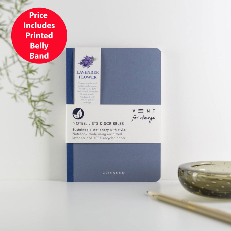 Recycled Sucseed A6 Notebook - Lined