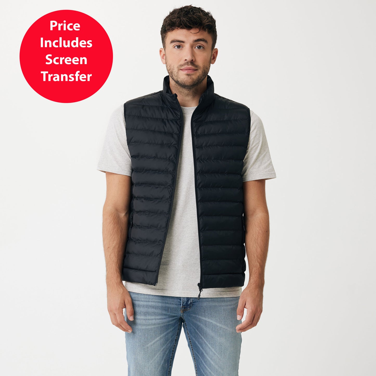Meru Mens Recycled Polyester Bodywarmer